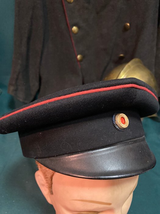 Tyskland - Brandvæsen - Militæruniform - Kaiserreich, Tyskland uniform brandvæsen Bayern, - 1910