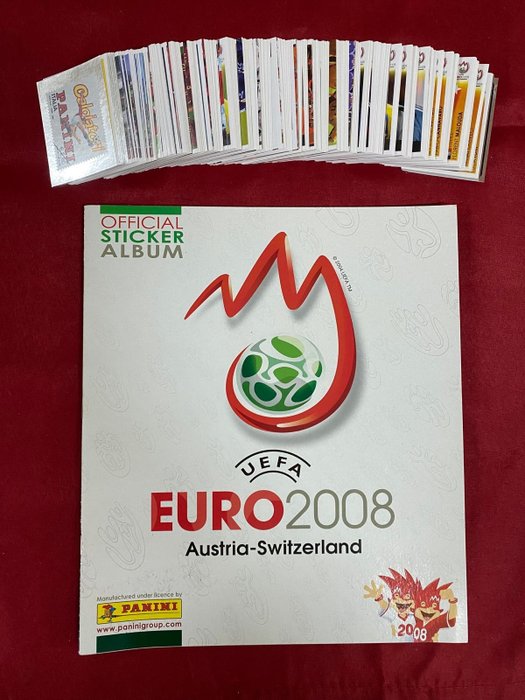 Panini - Euro 2008 - Empty album + complete loose sticker set