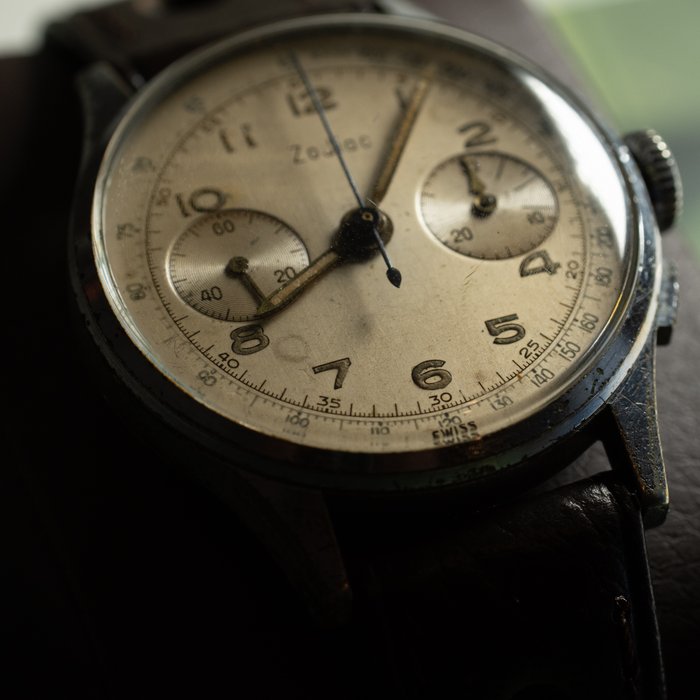 Zodiac - Zodiac Chronograph Landeron 148 - Ingen mindstepris - 1010 - Unisex - 1950-1959