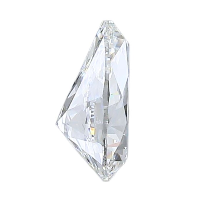 1 pcs Diamant  (Natur)  - 1.00 ct - Pære - D (farveløs) - VVS2 - Gemological Institute of America (GIA)