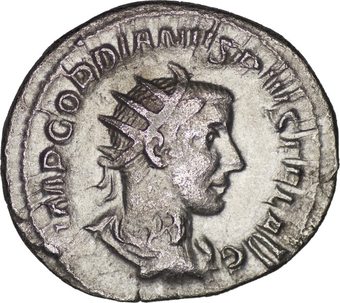 Romarriket. Gordian III (AD 238-244). Antoninianus Rome - R/ Fortuna  (Ingen mindstepris)