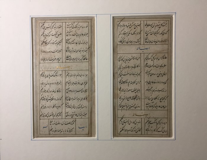 Unknown - Group of 4 arabic manuscripts India/Kashmir - 1474