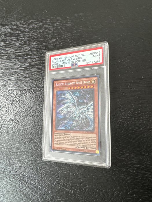 Konami - 1 Graded card - 1st Edition - Blue Eyes Alternative White Dragon - PSA 9