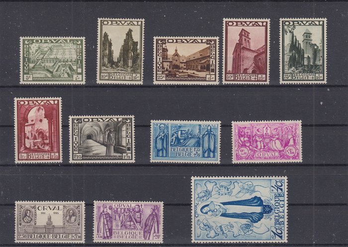 Belgien 1933 - Orval - OBP : 363/374