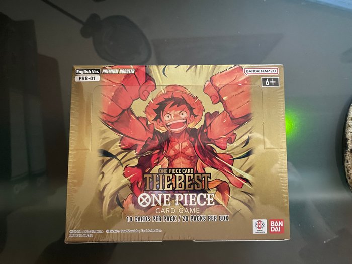 Bandai - 1 Booster box - One Piece - ONE PIECE PRB-01 CARD THE BEST PREMIUM BOOSTER ENG.