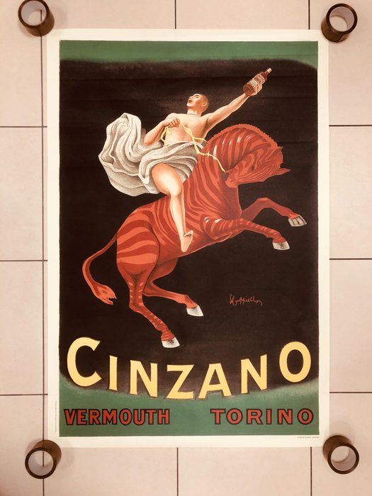 Leonetto Cappiello - "Cinzano" - Vermouth Torino - 1950‹erne