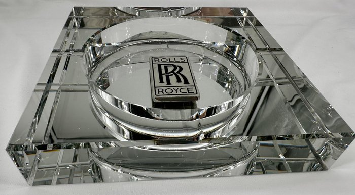 Rolls-Royce Ashtray - Askebæger - Krystal