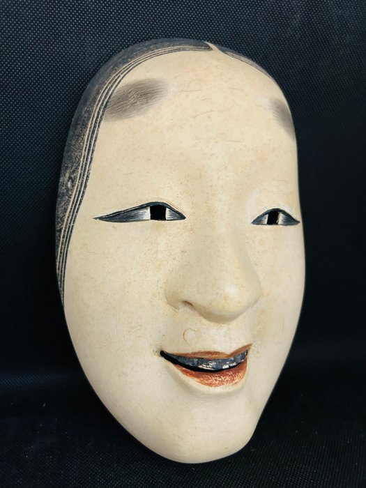 Noh maske - Træ - Nakizō泣増