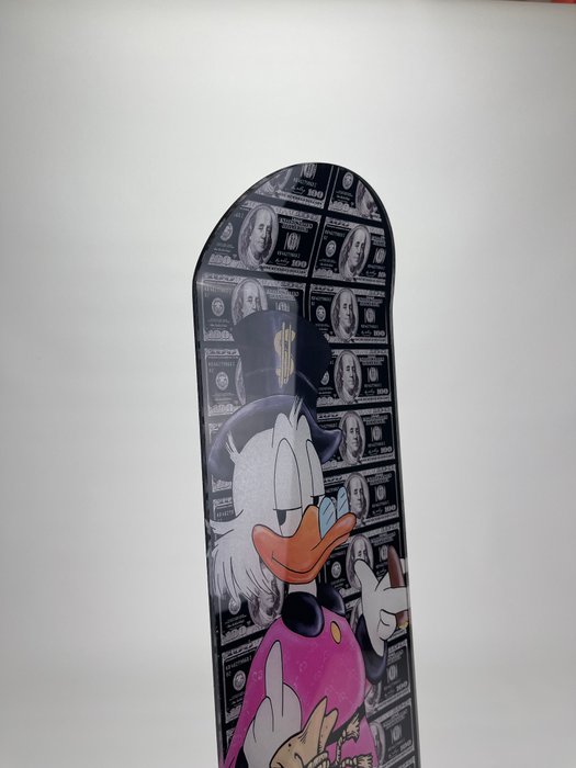 Mike Blackarts - Dollar Scrooge McDuck - Pop Art Skateboard