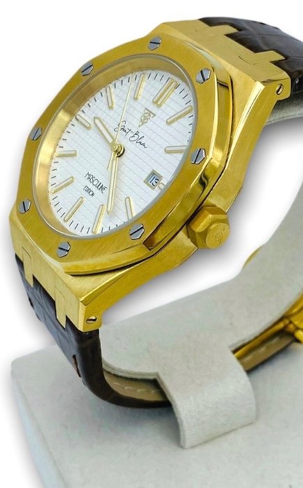 GB Watches - Masculine Edition BROWN-WHITE-GOLD - Ingen mindstepris - Mænd - 2011-nu