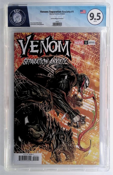 Venom: Separation Anxiety #1 - EGC graded 9.5 - 1 Graded comic