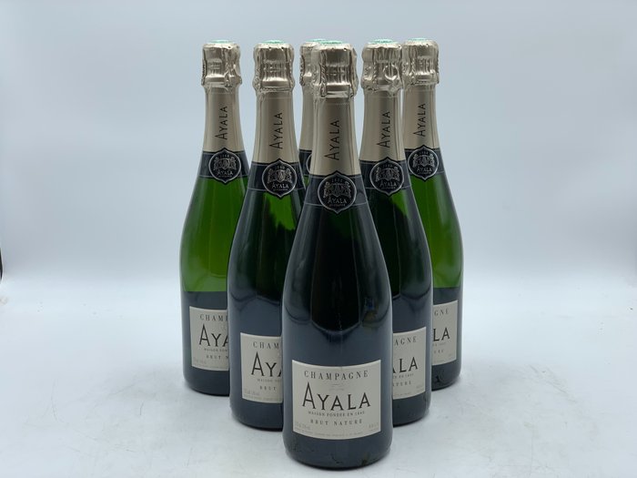 Ayala - Champagne Brut Nature - 6 Flasker (075 L)