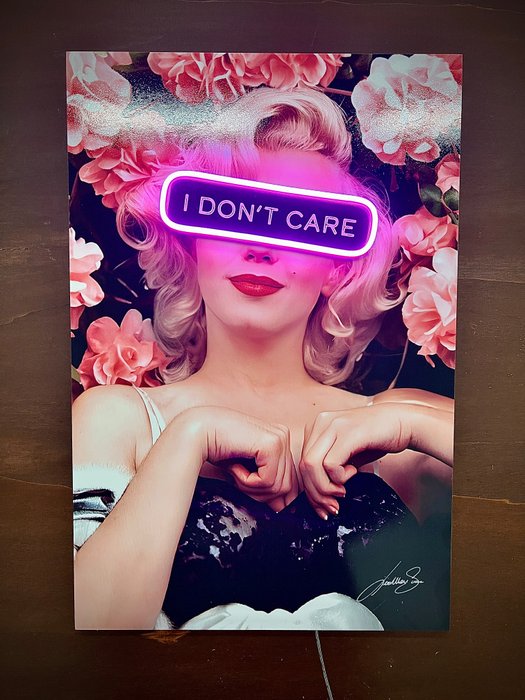 LEDMansion (1995) - Marilyn I Don’t Care | Size XXL | Led Wall Art | ESCLUSIVA CATAWIKI