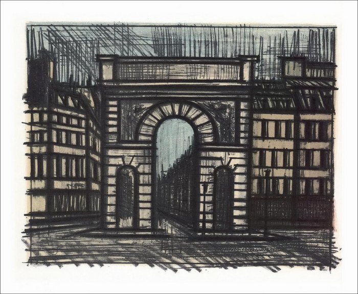 Bernard Buffet (1928-1999) - Série de 10 Lithographies sur Paris (Série complète)