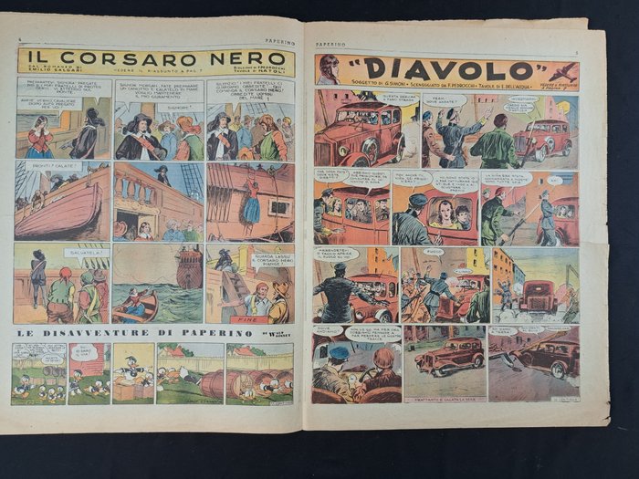 Paperino Giornale 1939 dei nn. da 77 a 80 - 4 Comic - 1939