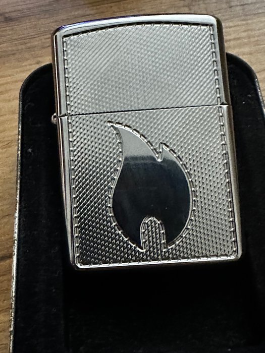 Zippo - Lighter - Stål (rustfrit)