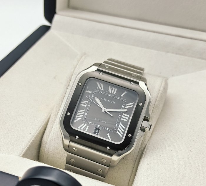 Cartier - Santos de Cartier Large - 4072 (WSSA0037) - Mænd - 2020+