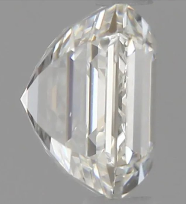 1 pcs Diamant  (Natur)  - 0.70 ct - Kvadrat - I - VS1 - Gemological Institute of America (GIA)