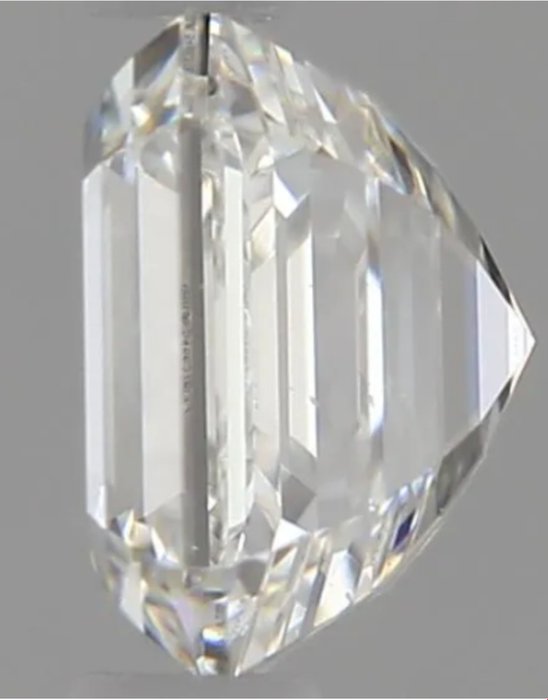 1 pcs Diamant  (Natur)  - 0.70 ct - Kvadrat - I - VS1 - Gemological Institute of America (GIA)