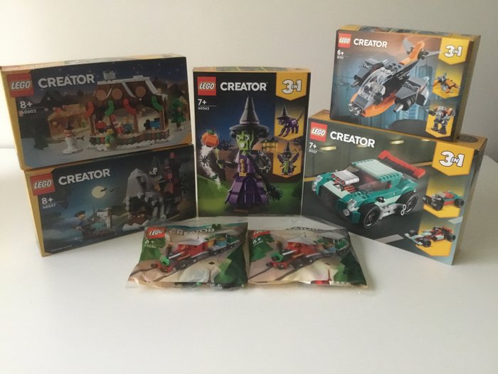 Lego - Creator - 30584/31111/31127/40562/40597/40602 - Danmark