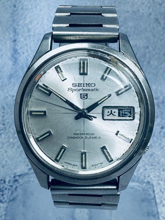 Seiko - Sportsmatic 5 Deluxe - Ingen mindstepris - 6619-8110 - Mænd - 1970-1979