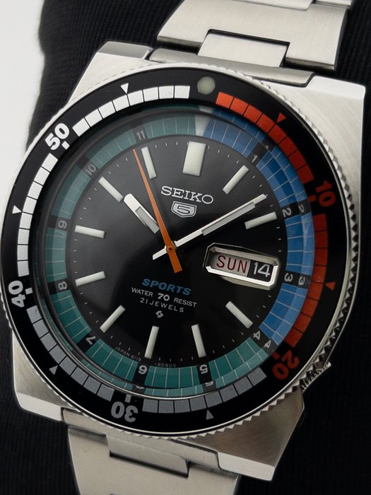 Seiko - Regatta Automatic Rally Sport - Ingen mindstepris - 6119-6053 - Mænd - 1970-1979