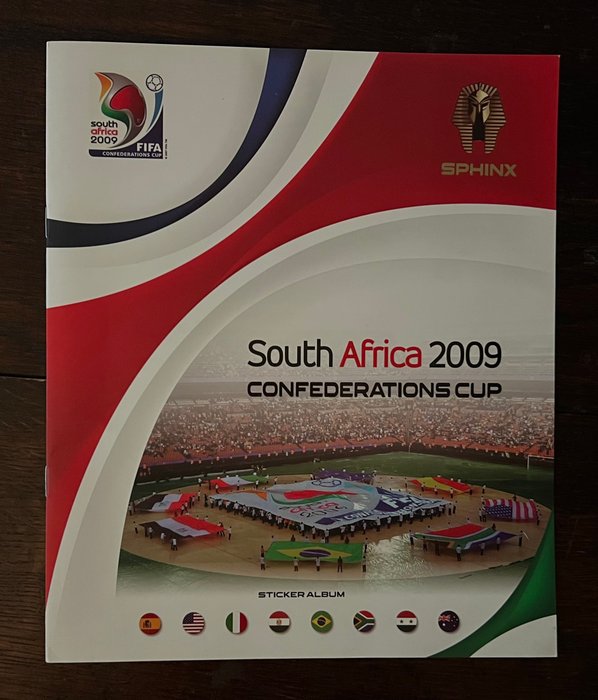 Sphinx - South Africa 2009 Confederations Cup - Empty album + complete loose sticker set