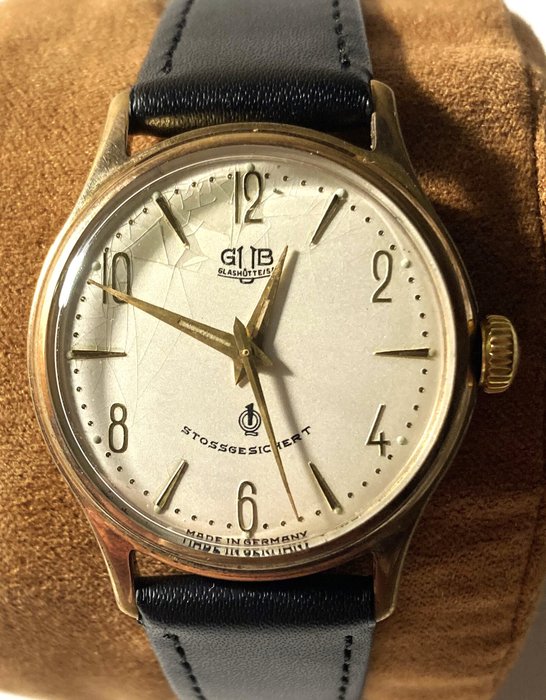 GUB Glashütte - Q1 Stossgesichert - cal. 60.3 - Ingen mindstepris - 202841 (cal. 60.3 - 66064) - Mænd - 1950-1959