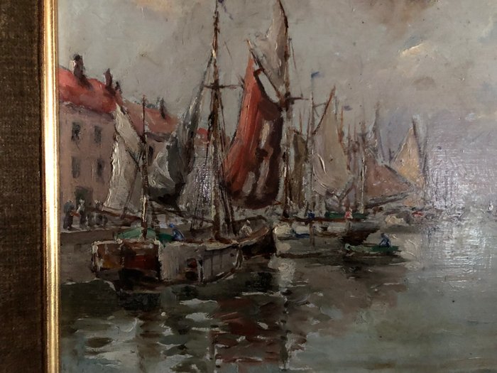 Henri Arden (1859-1917) - Le port