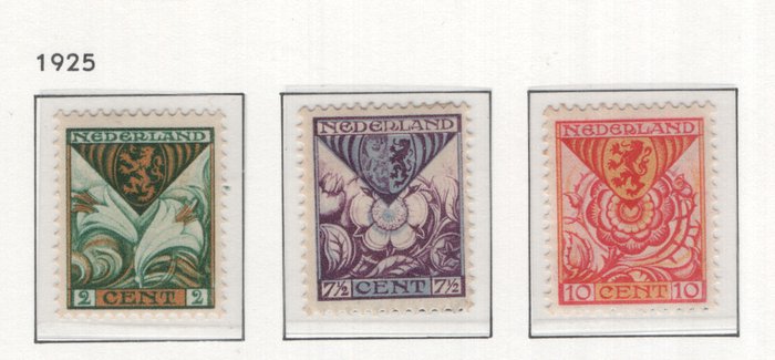 Holland 1925/1931 - Udvalg af frimærker - tussen NVPH 166/243