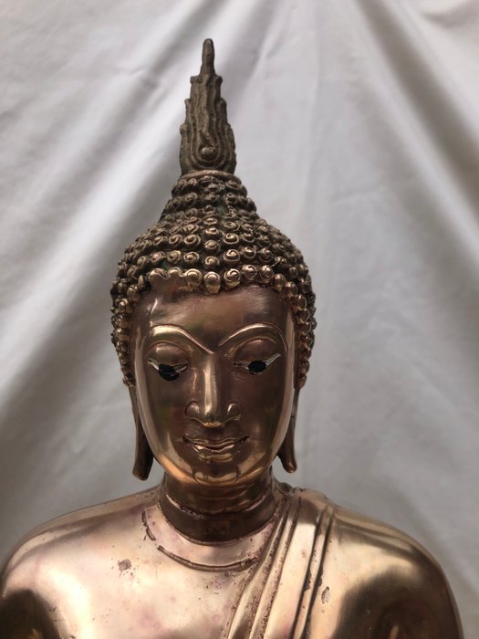 Grote Boeddha 41 cm - Statue - Thailand  (Ingen mindstepris)