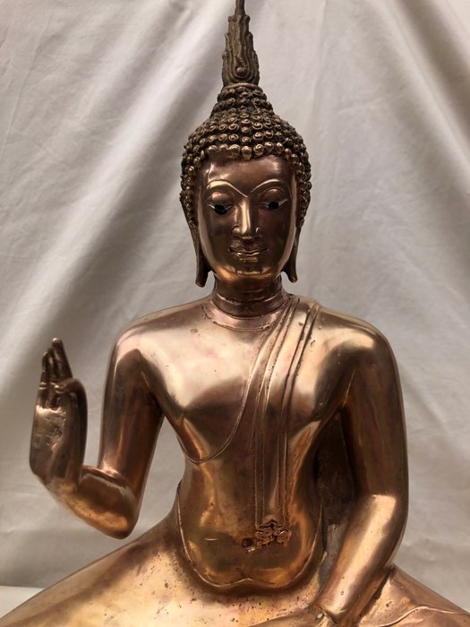 Grote Boeddha 41 cm - Statue - Thailand  (Ingen mindstepris)