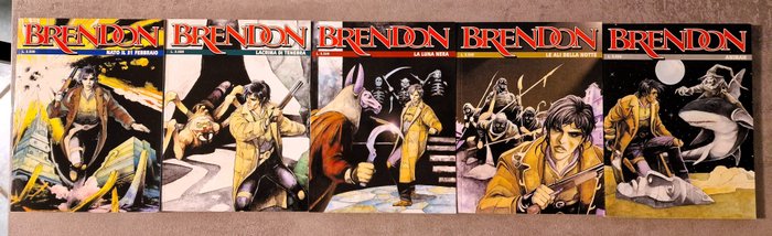 Brendon nn. 1/100 + comicon presenta Brendon - serie completa - 101 Comic - Første udgave - 1998