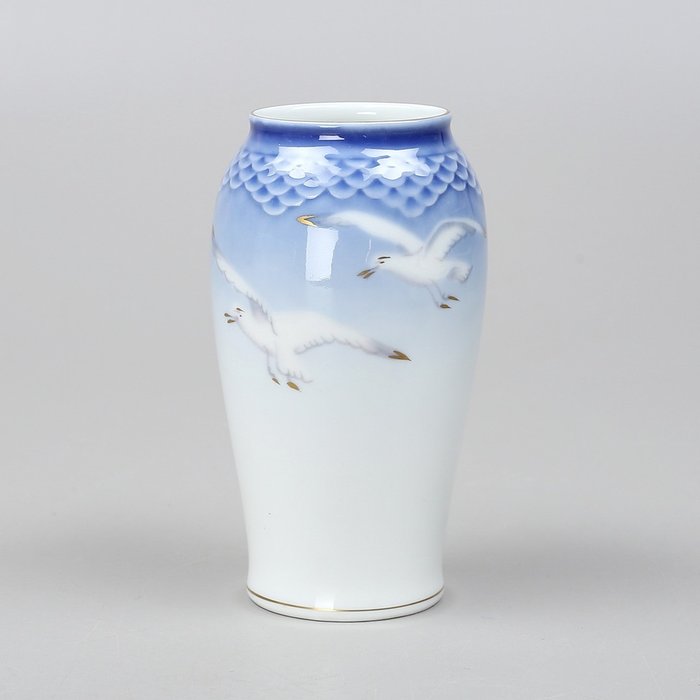 Bing  Grøndahl - Kaffesæt (37) - "Blue Seagull" - Porcelæn