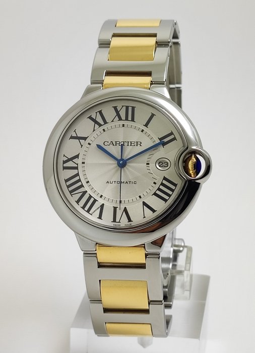 Cartier - Ballon Bleu 42 Gold/Steel - W69009Z3 - Mænd - 2011-nu