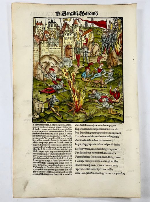 Master of Gruninger Workshop, Virgil - Aeneid, The Siege of Troy - 1517 - 1517