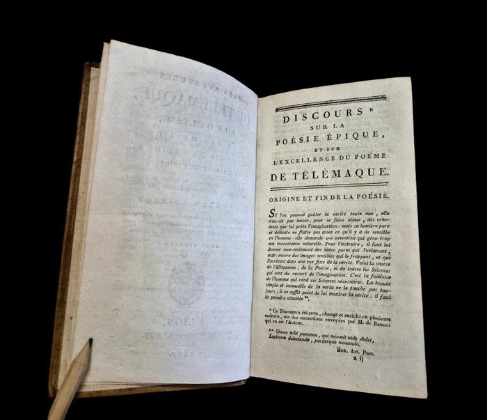 François De Salignac - Les Aventures de Telemaque Fils d'ulysse - 1817