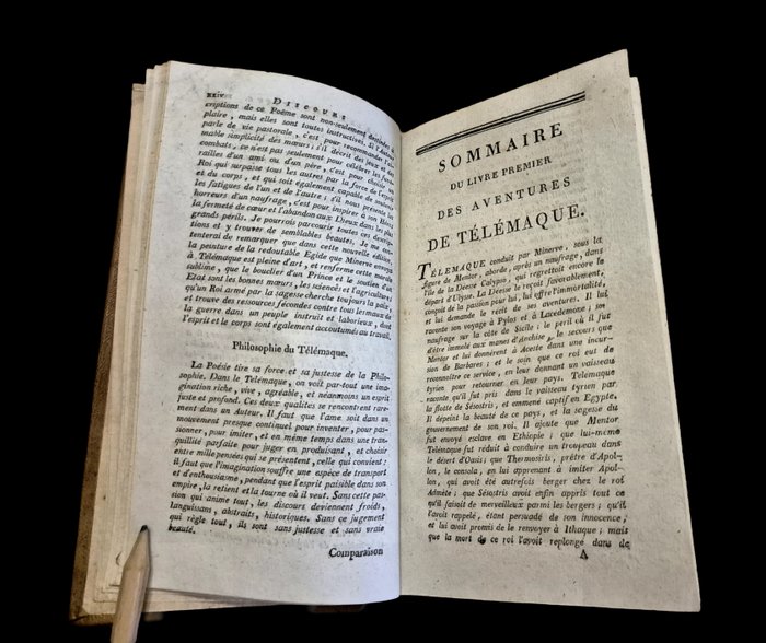 François De Salignac - Les Aventures de Telemaque Fils d'ulysse - 1817