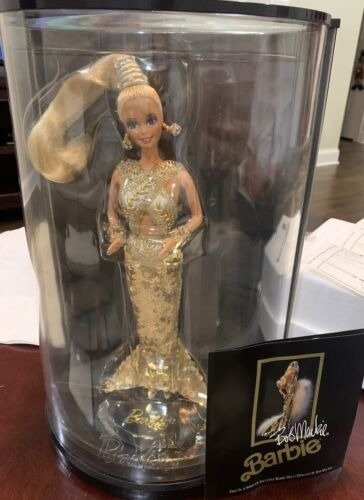 Bob Mackie's first collector barbie, 1990 vintage "Hollywood Nights" collector Doll,  Limited  - Barbie dukke - 1990-2000