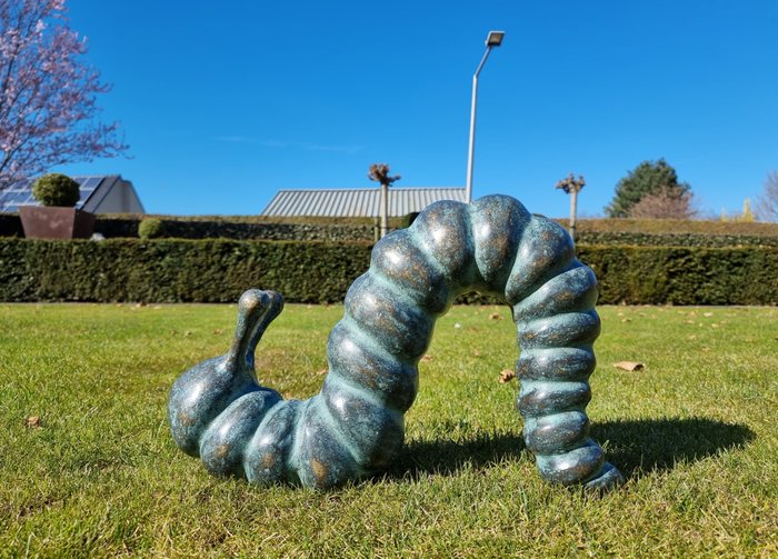 Figur - Large caterpillar - Bronze