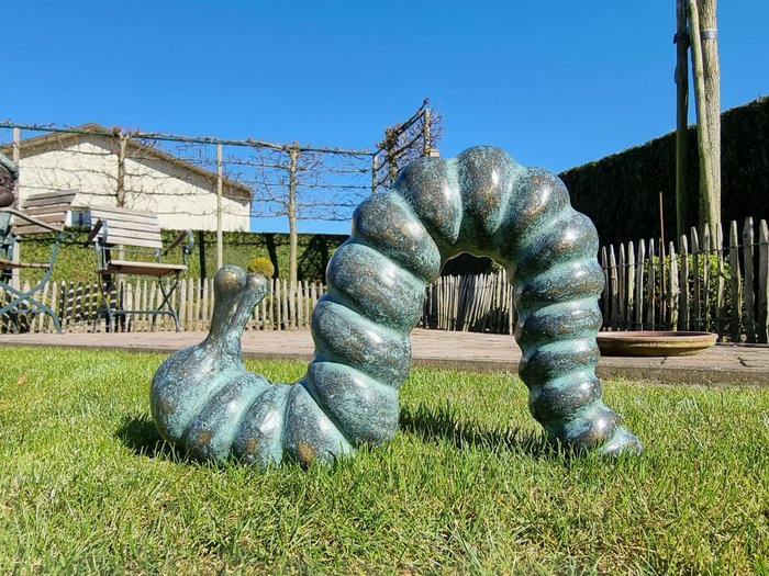 Figur - Large caterpillar - Bronze