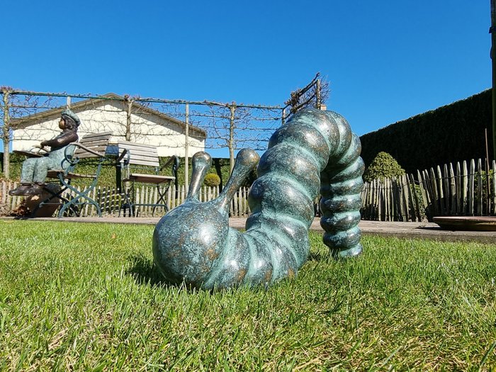 Figur - Large caterpillar - Bronze