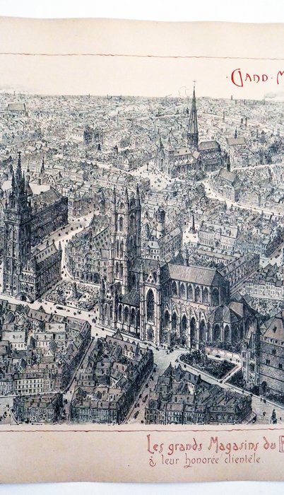 Nicolas  Armand Heins - De monumentale stad Gent - 1900‹erne