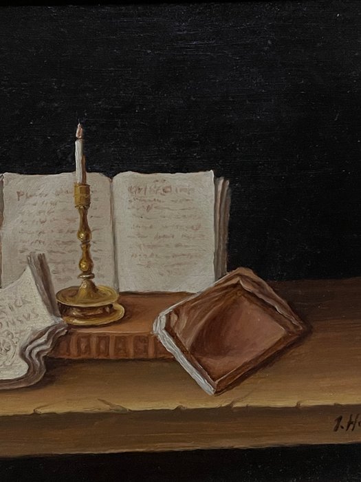 Jay Hooter (XX) - Still life with books