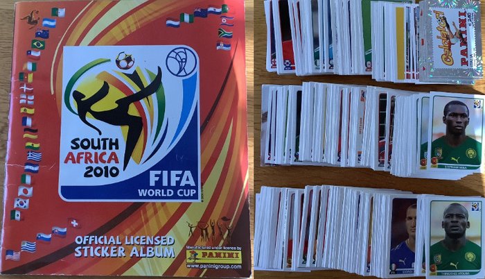 Panini - World Cup South Africa 2010 - Complete album + (617/640) Incomplete loose sticker set