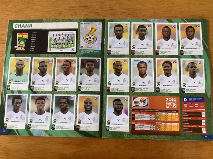 Panini - World Cup South Africa 2010 - Complete album + (617/640) Incomplete loose sticker set