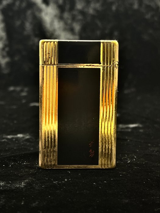 S.T. Dupont - Rare Vintage Large Ligne 1 - Lighter - Forgyldt, Laque de Chine