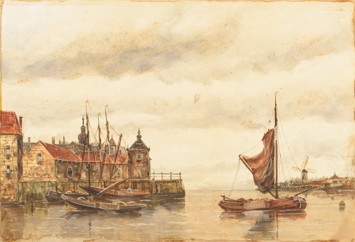 'Jan van Couver' - Hermanus Koekkoek jr. (1836-1909) - Veere