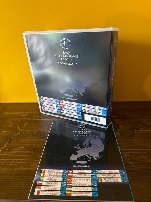 Panini - Champions League 2006/07 - Cristiano Ronaldo Lionel Messi - 1 Empty album + complete loose sticker set