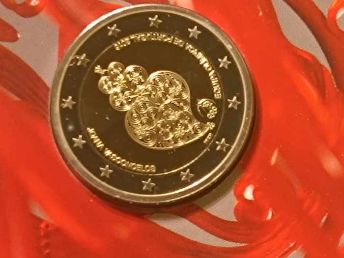 Portugal 2 Euro 2016 "Jogos Olímpicos do Rio de Janeiro" Proof  (Ingen mindstepris)